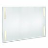 Azar Displays Self Adhesive Clear Acrylic Wall Sign Holder Frame 22'' W x 17'' H -Landscape / Horizontal, 2PK 122038-2PK